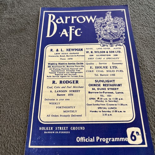 Barrow afc bradford city - ., v