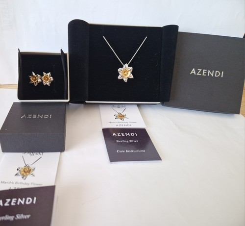 Azendi sterling silver pendant - sterling,