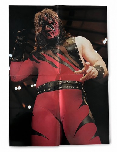 Vintage wwf kane poster - vintage,