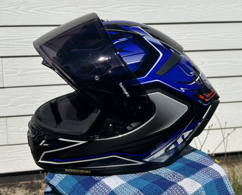 Shoei spirit helmet blue - x, 3