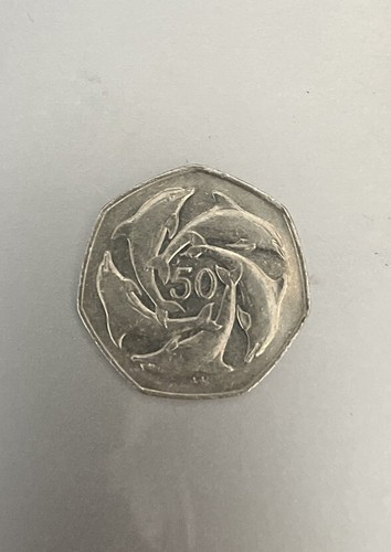 Ring dolphins 50p - ring, of