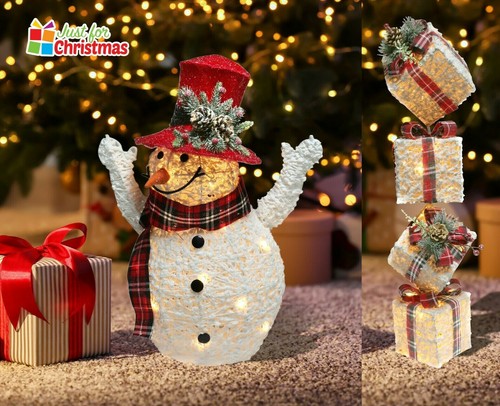 Light snowman glitter - snowman,