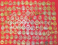 VINTAGE COLLECTABLE HORSEBRASS - OVER 120 TO CHOOSE FROM ALL WITH PHOTO LOT B15