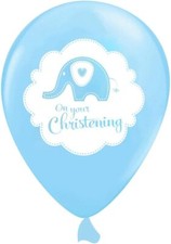 Sweet Baby Elephant Christening party tableware