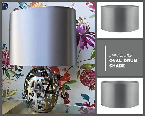 Designer grey oval - designer, drum