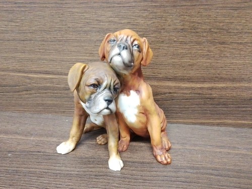 Kaiser boxer dogs figurine - kaiser,