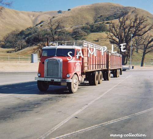 8x10 color semi truck - photo,