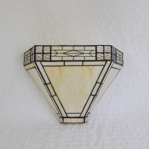 Vintage stained glass wall - stained,