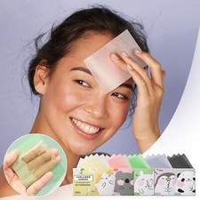 100PCS Blotting Paper Facial Oil Control Oil Blotting Sheets For Face Oily Skin