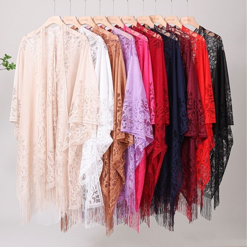 Women floral lace cardigan - women,