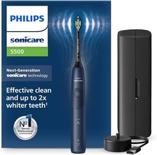 Philips Sonicare 5500 HX7113/01 Toothbrush with Pressure Alert & Travel Case
