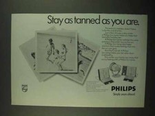 1974 Philips Sun Lamp Ad -