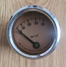 Smiths Magnolia Gauge 1b/in² Smiths industrial Division May 1963 54mm 0-400