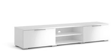 Ikea TV cabinet bench Gloss White Prebuilt