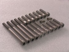 Yamaha XS650 TX650 Engine Covers (lower) Stainless Steel Allen Bolts 20pcs kit