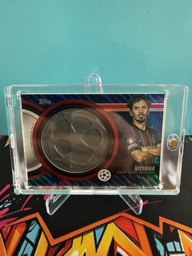 Topps star ball relic vitinha - star,