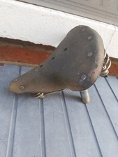 Old Fujita saddle Bicycle bike vintage touring road & Seat Post