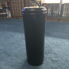 Black Metal Spaghetti Canister