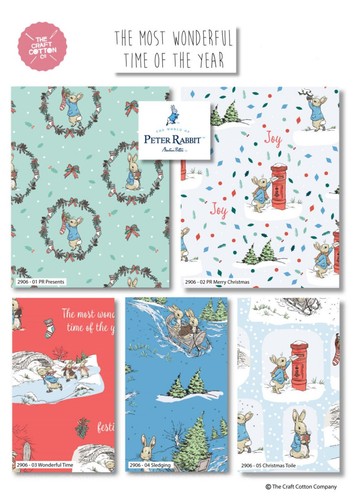 Peter rabbit cotton fabric - peter,