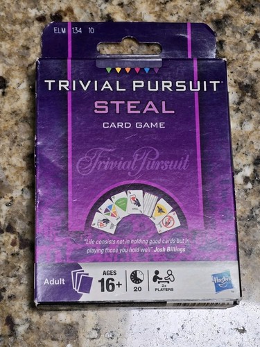 Trivial pursuit steal card - pursuit,