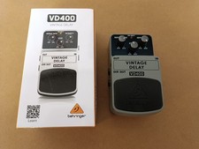 Behringer VD400 Vintage Delay - Effect Pedal for Electric Guitar