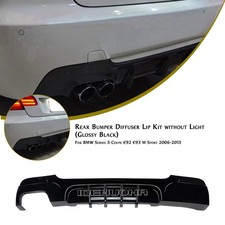 Gloss Black Rear Bumper