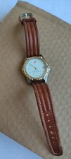 Wenger Swiss Military Quartz Date twatch Unisex Leather Strap Water Resistant