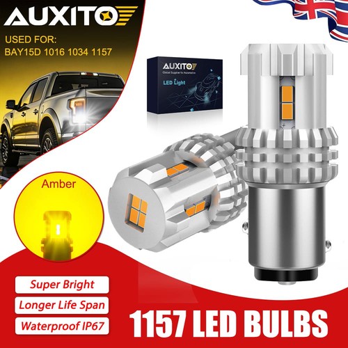 2pcs 1157 led - led, amber