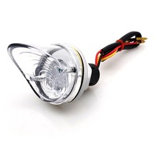 LED Motorcycle Rear Light Brake Light Motorbike Tail Light 55mm Diameter 12V