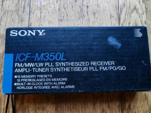Sony icf m350l - sony, icf-m350l