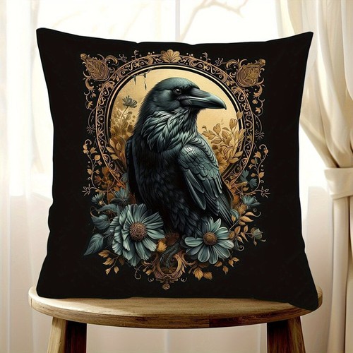 Raven cushion cover 45 - raven,