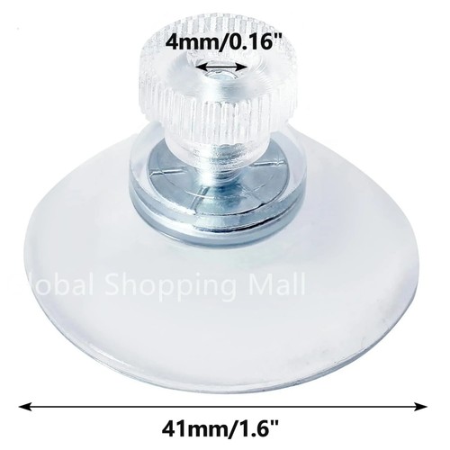 10x clear pvc suction cups - pvc,