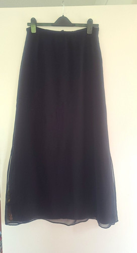 Nitya black midi line skirt - nitya,