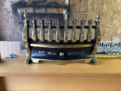 Used brass fire fret - fire,