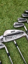 Ping s58 Iron Set - 3-pw - Green Dot - Stiff Flex Shafts