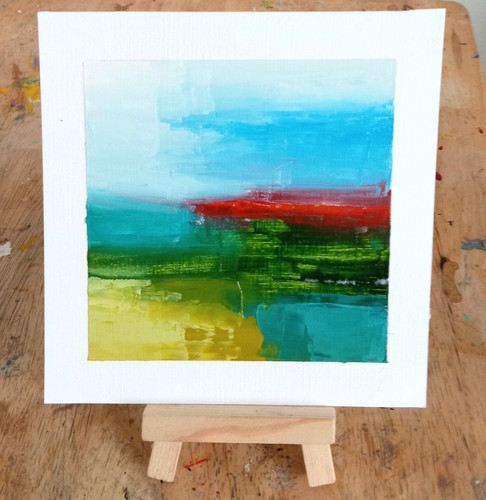 Landscape original oil - landscape,