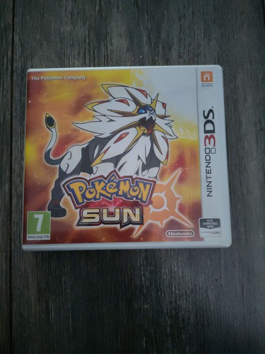 Pokémon sun 3ds very good