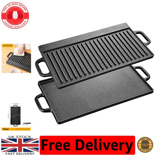 Durable pre seasoned cast - cast, iron