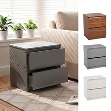2 Drawers Bedside Table