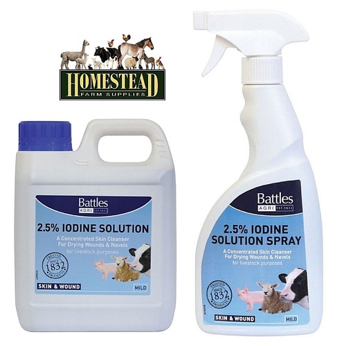 Battles iodine solution - iodine,