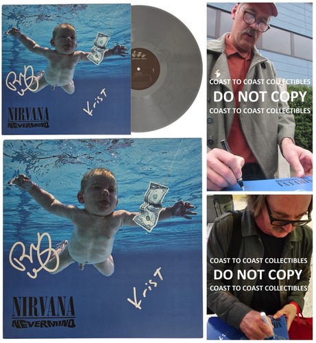Krist novoselic signed nirvana - krist,