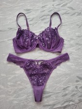 Ann Summers Purple Underwear Set