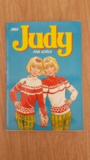 VINTAGE JUDY FOR GIRLS ANNUAL 1966 WITH D.J. NOT PRICE CLIPPED