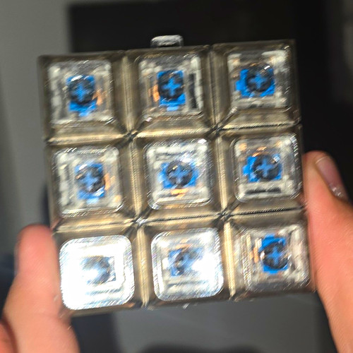 Clear 3x3x3 cube twist - clear,
