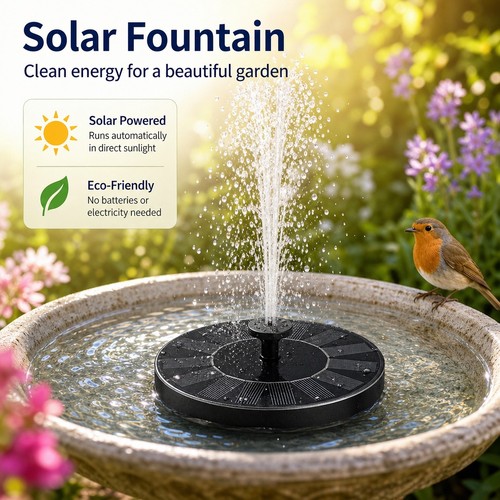Solar fountain pump water - pump,