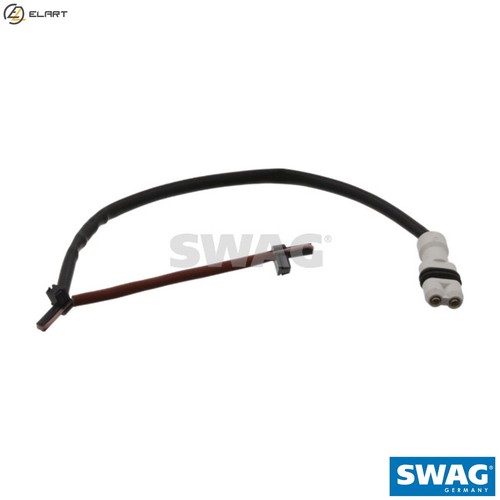 Warning contact brake pad wear - warning,