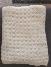 IKEA Alvine Snurr Cream Throw