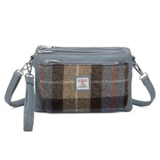 Love EMVY Signature Tartan Tweed Collection Crossbody Bag  Genuine Harris Tweed 