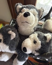 Ikea  Livlig Husky Dog Plush