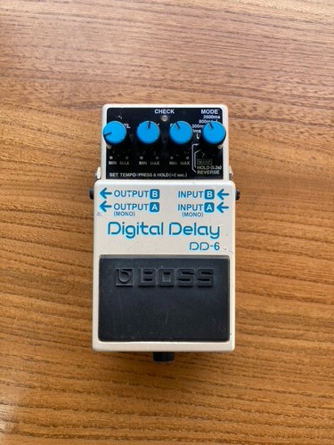 Boss digital delay pedal - boss,